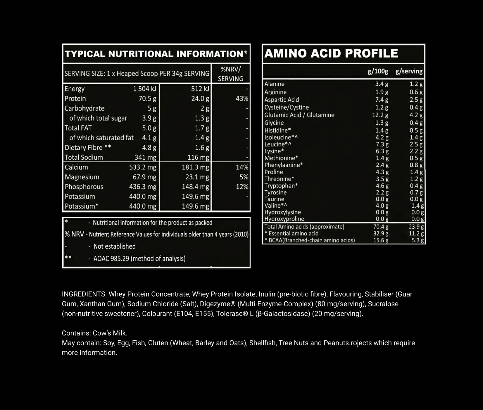 (PRE-ORDER) Toffee Caramel Whey Protein